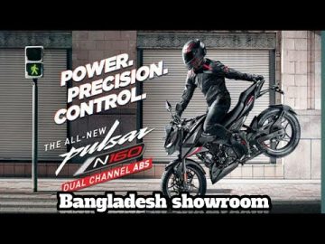 Bangladesh showroom Pulsar New bike Bajaj pulsar n160 bike. Abs bike travel #pulsarn160 #youtube
