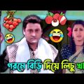 গরমে বিড়ি দিয়ে লিচু খাব 😂 || Bangla Funny Dubbing Video || FF FONG FUN