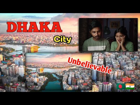 Indian Reaction On Dhaka City | Drone View | Bangladesh | Beautiful City