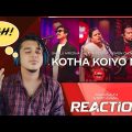 Reacting Kotha Koiyo Na | Coke Studio Bangla | Season 2 | Shiblu Mredha X Aleya Begum