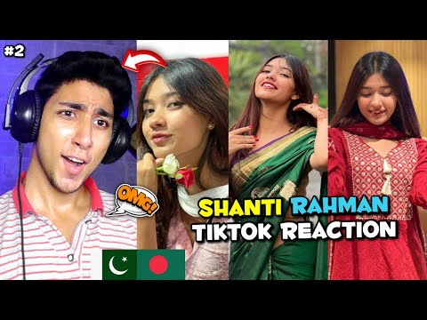 Pakistani React on Bangladeshi Tiktoker | Shanti Rehman New TikTok Videos | Maadi Reacts