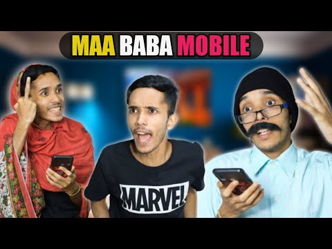 Maa Baba & Mobile | Bangla Funny Video 2022 | FunHolic Chokrey