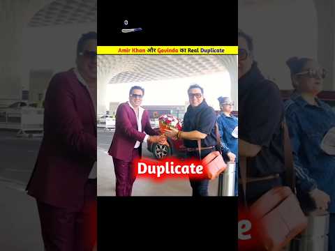 Amir Khan और Govinda का‌  Duplicate 🤔😱 | New South Indian Movies Dubbed In Hindi 2023 Full #shorts