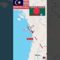 Malaysia to Bangladesh travel on flight✈️map travel Number 41#foryou #sorts #viralvideo