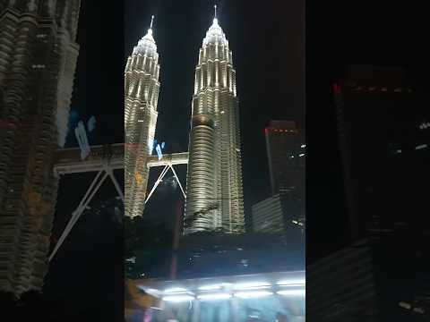 Petronas Twin Towers view at night. #travel #bangladesh #malaysia #kualalumpur