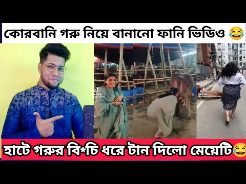 কোরবানি গরু নিয়ে বানানো ফানি টিকটক ভিডিও | Qurbani Song | Qurbani Goru Funny video | Eid Tik tok