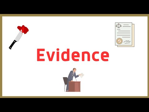 Evidence, Oral & Document Evidence, Medico-legal Report | Legal procedure | Forensic medicine