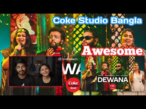 Indian Reaction On | Dewana | Coke Studio Bangla Season 2 | Fuad X Murshidabadi X Tashfee X Shuchona