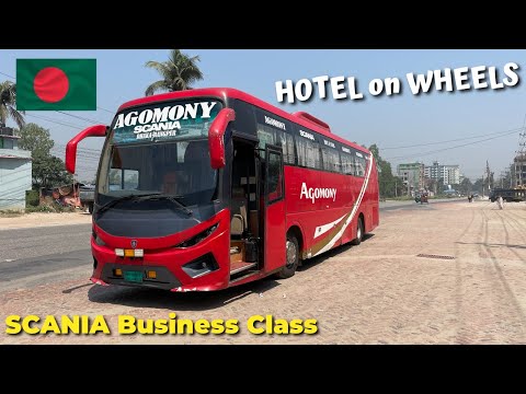 2 CRORE ki SCANIA Business Class Bus 😲 | LUXURY Bus in Bangladesh | Rangpur to Dhaka