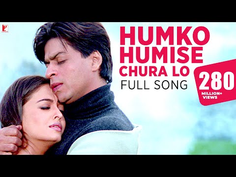 Humko Humise Chura Lo Song | Mohabbatein | Shah Rukh Khan, Aishwarya Rai | Lata Mangeshkar, Udit N