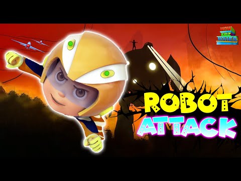 Robot Attack (Full Movie) | Vir: The Robot Boy | Hindi Movies | Wow Kidz Movies | #spot