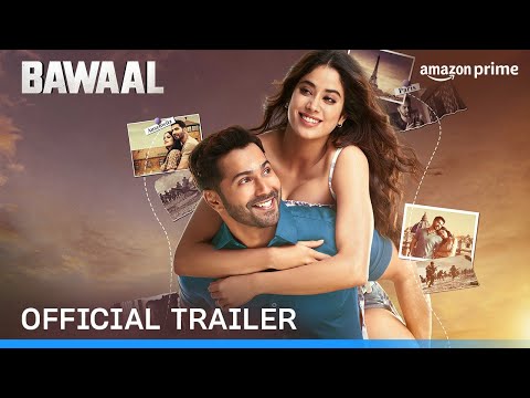 Bawaal – Official Trailer | Varun Dhawan, Janhvi Kapoor | Prime Video India