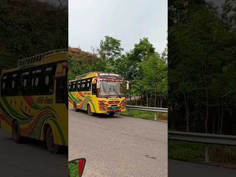 Bangladeshi Bus Video #bus #bangladesh #travel #smallbus #localbus #publictransport #shorts #hanif