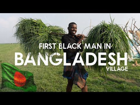 First Black Man in a Bangladeshi Village!