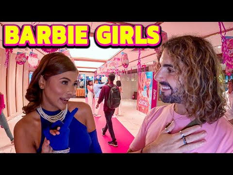 Looking for love at the BARBIE movie in Dhaka! 🇧🇩