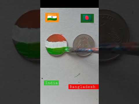 Trending Flag Drawing|#india#bangladesh #flag#army#song #instagram #republicday #shorts