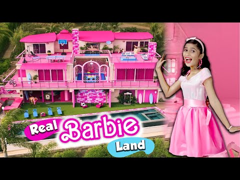 I Built My Own BARBIE House | Transforming Me Into BARBIE | Pari's Lifestyle