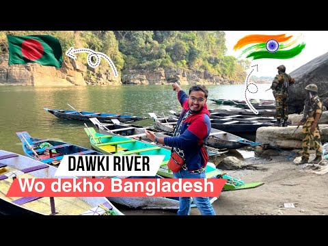 INDIA TO BANGLADESH by Boat | Dawki River | Meghalaya North East