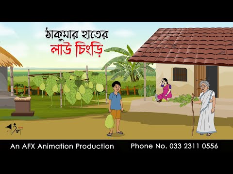 ঠাকুমার হাতের লাউ চিংড়ি  | বাংলা কার্টুন | Bangla Cartoon | Thakurmar Jhuli jemon | AFX Animation