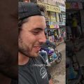 Luke Damant tries $0.50 fresh pineapple in Dhaka, Bangladesh 🇧🇩 #shorts