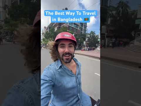 My favorite way to travel in Bangladesh 🇧🇩