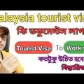Malaysia Tourist visa from Bangladesh । Malaysia Visit  visa ।মালয়েশিয়ার ভ্রমণ ভিসা