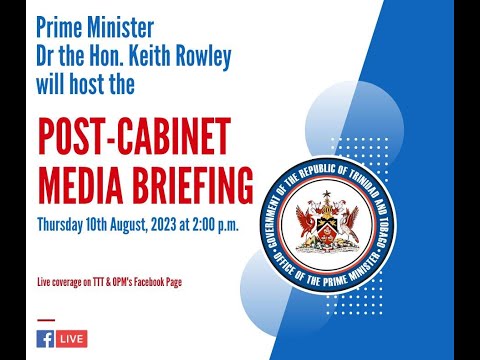 Post Cabinet Media Briefing – Thursday August 10th 2023