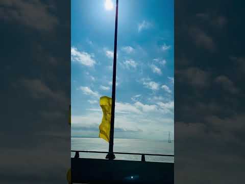 View from Padma bridge #youtubeshorts #nature #travel #bangladesh #padmabridge