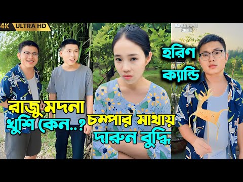 চম্পা আর রাজুর সমস্ত ফানি ভিডিও একসাথে || Chinese funny video Bangla dubbing 2023.