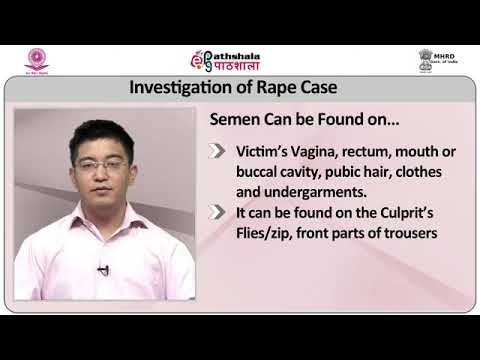 M-19. Investigation of Rape cases and Traffic accidents