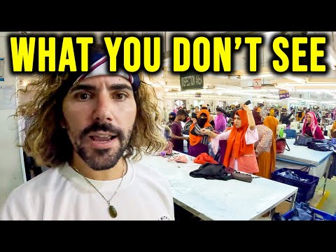 Shocking conditions inside a Bangladesh garment factory 🇧🇩