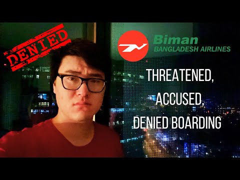 Biman Bangladesh Airlines SHOCKING Business Class Experience! Threatened, Accused, Refused Boarding