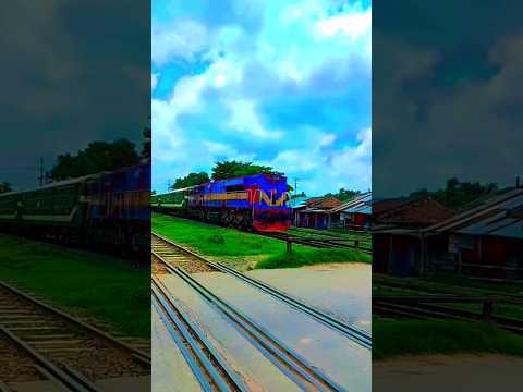 আন্তঃনগর ট্রেন নাটোর গোপালপুর#lalpurstadium #shortvideo #travel #bangladesh