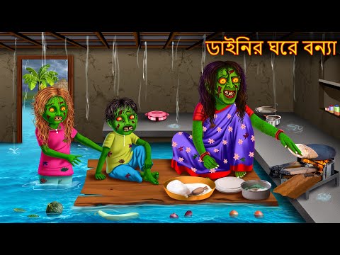 ডাইনির ঘরে বন্যা | Dainir Ghore Elo Bonya | Dynee Golpo | Bangla Horror Stories | Rupkothar Golpo