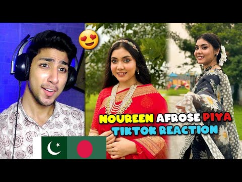 Pakistani React on Noureen Afrose Piya New TikTok Videos | Bangladeshi Tiktoker | Maadi Reacts