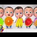 Learn Fruits names with Johnny and friends – BillionSurpriseToys Nursery Rhymes, Kids Songs