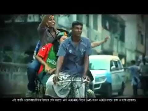 Cricket Bangladesh – ICC World cup 2011 Theme Video Song Grameen phone Jole utho Shoto asha Shunno