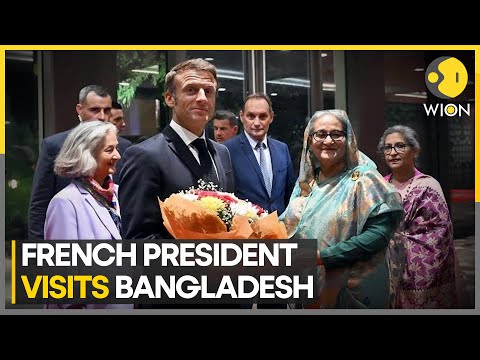 French President Emmanuel Macron reaches Dhaka for bilateral tour to Bangladesh | WION