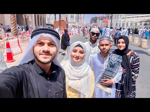 মক্কায় আমাদের প্রথম জুম্মাহ ❤️ First Jummah in Makkah | Rakib Hossain