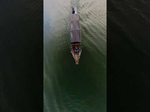 Beautiful boat trip in Sylhet #travel #bangladesh #insta360x3