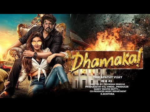 Dhamaka New Blockbuster Action Movie 2023 | Vijay Thalapathy New South Indian Hindi Full Movies 2023