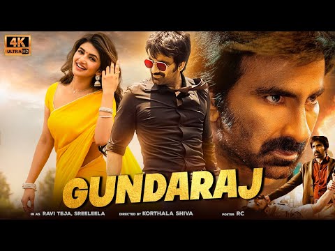 Gundaraj | New South Action Full Movie 2023  | Ravi Teja | Sreeleela | Thrinadha Rao | Jagpati Babu