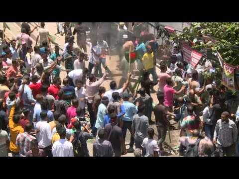 Bangladesh opposition supporters protest to demand government resignation | AFP