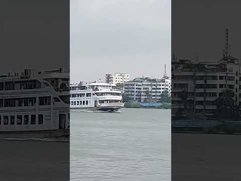 Travel dhaka to chandpur with passanger vessel.  #chandpur #dhaka #bangladesh #travel #trending