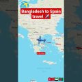 Bangladesh to Spain travel ✈️#shortvideo #viral #youtubeshorts #viralvideo #travel #foryou