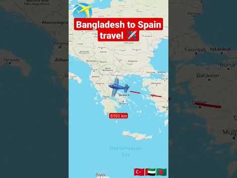 Bangladesh to Spain travel ✈️#shortvideo #viral #youtubeshorts #viralvideo #travel #foryou