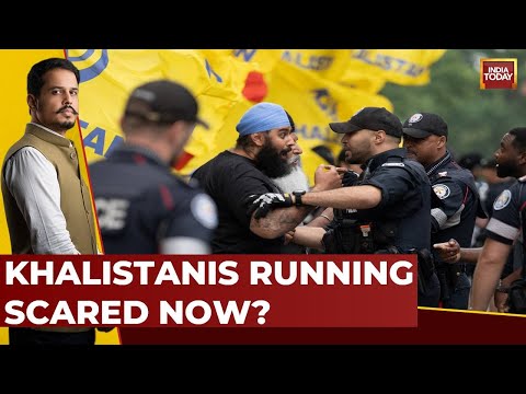 5ive Live With Shiv Aroor: Khalistanis Running Scared Now? 5 Protesters At Khalistan Protest!