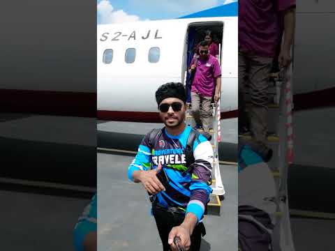 FIRST TIME FLYING। DHAKA TO JESSORE। Narial Vlog #mrluxsu #travel #bangladesh