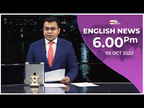 Latest English News Update। 06 PM। 05 Oct 2023 | Mytv News