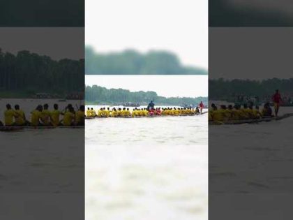 Nouka Baich | নৌকা বাইচ | #travel #bangladesh #boatrace #celebration #village #noukabaich